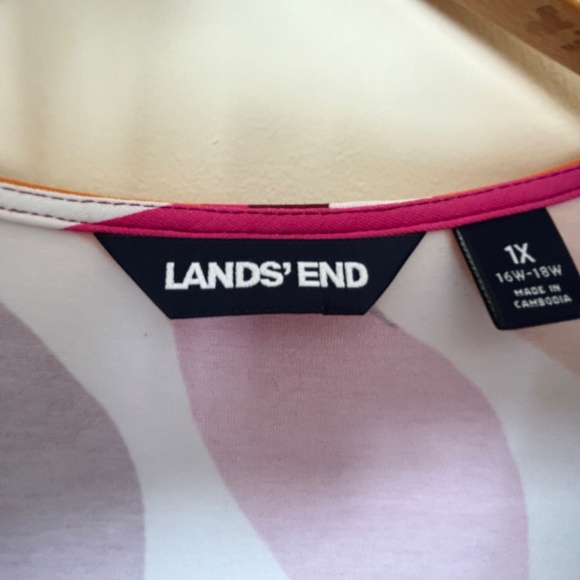 Lands End Maxi Sundress NWOT 1X 16-18 - Picture 4 of 6